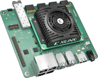 AMD-Xilinx Kria KR260 circuit board