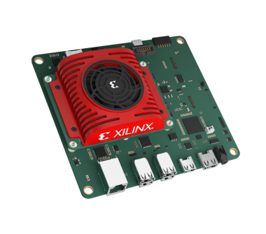 AMD-Xilinx Kria KV260 Vision AI circuit board